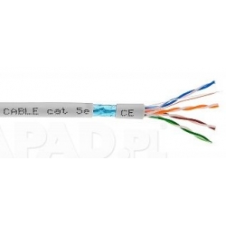 Kabel LAN F/UTP kat.5e Madex 1mb.